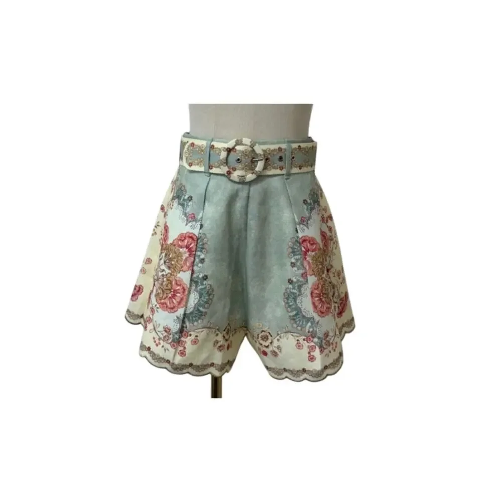 Daylight Tuck Linen Shorts